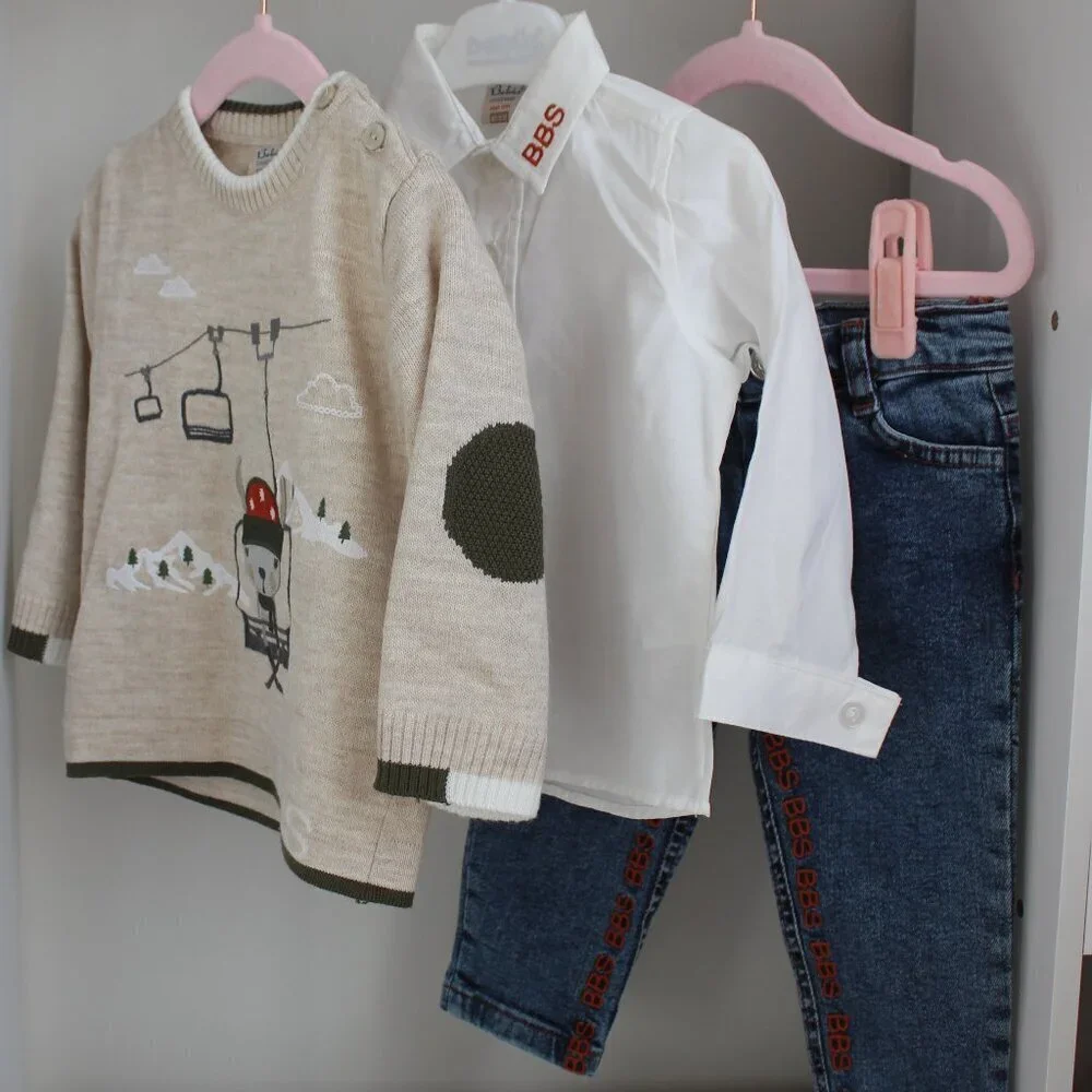 3 piece set for baby toddler boy